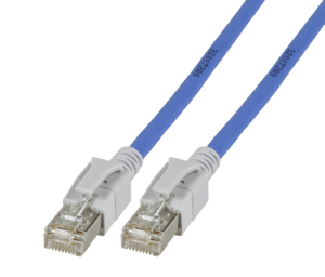 Patch Cable RJ45 S/FTP Cat6a 0.5m LED