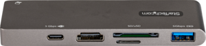 Adapter USB Type-C/m - HDMI+USB+SD/f