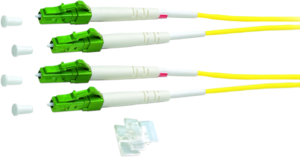 FO Duplex Patch Cable LC8°-LC8°C 9µ 2m