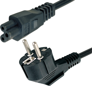 Power Cable Local/m - C5/f 5.0m Black