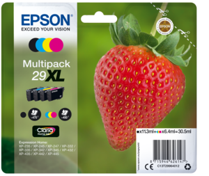 Encre Epson 29XL, multipack, pack de 4