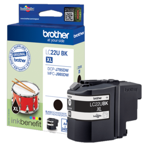 Encre Brother LC-22UBK, noir