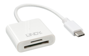 Leitor de cartões LINDY USB 3.1 Typ-C