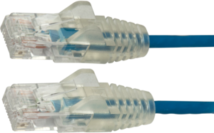 Patch Cable RJ45 U/UTP Cat6 0.5m Blue