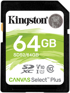 Kingston Canvas Select P SDXC Card 64GB