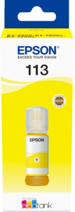 Epson Tusz 113 EcoTank Pigment, żółty