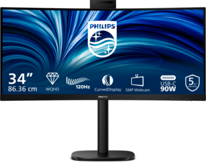 Philips 34B2U3600CH Curved Monitor