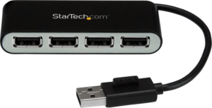 StarTech 4-port USB 2.0 Hub Black
