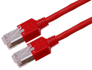 Patch Cable RJ45 S/UTP Cat5e 15m Red