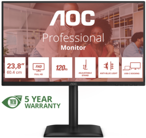AOC 24E4CV Monitor