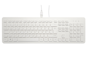 ARTICONA USB A Wired Keyboard White