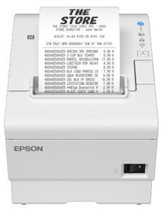 Epson TM-T88VII Ethernet POS weiß