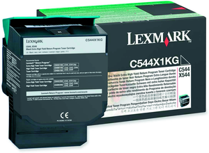 Toner devolução Lexmark C54x/X54x preto