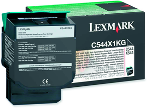 Toner à retourner Lexmark C54x/X54x noir