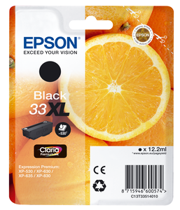 Epson Tinta 33XL Claria negro