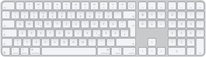 Apple Magic Keyboard /Touch/Ziffern weis