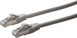 Patch Cable RJ45 S/FTP Cat6 0.5m Grey