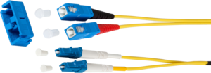 FO Duplex Patch Cable LC-SC 9/125µ 3m