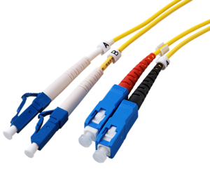 FO Duplex Patch Cable LC-SC 9/125µ 2m
