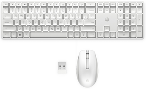 Ensemble clavier-souris HP 655, blanc