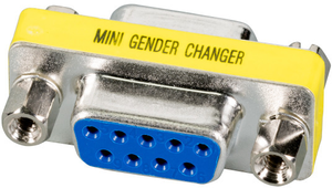 Gender átalakító 9 pólusú f/f