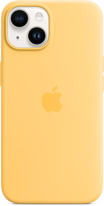 Coque silicone Apple iPh. 14 soleil pâle