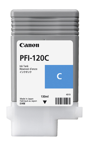 Inkoust Canon PFI-120 C azurový