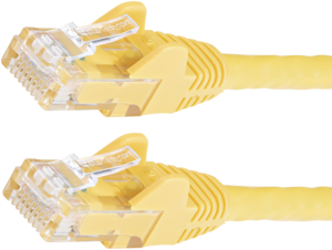 StarTech Patch Cable RJ45 U/UTP Cat6 Yellow