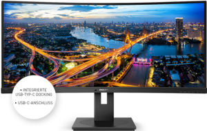 Monitor curvo 346B1C Philips