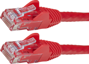 Patch Cable RJ45 U/UTP Cat6 1m Red