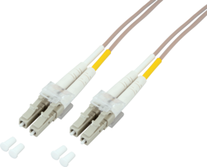 Câbles patch FO duplex EFB LC-LC OM2 orange résiste au piétinement