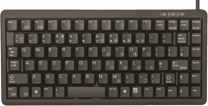 CHERRY G84-4100 Compact Tastatur schwarz
