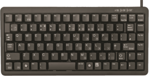 Clavier CHERRY G84-4100 Compact, noir