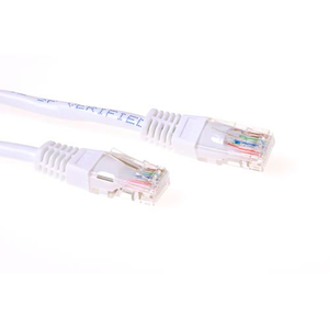 Patch Cable RJ45 U/UTP Cat6 20m White