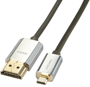 LINDY HDMI - Micro HDMI Cable Slim 1m