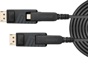 LINDY Mini DP/DP Hybrid Cable 20m