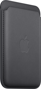 Porte-cartes tissé Apple iPhone, noir