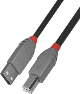 LINDY USB-A to USB-B Cable 0.5m