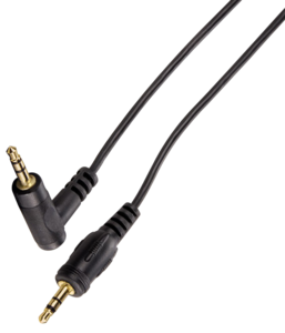 Cable 3.5 mm Ma-Ma (90°) 0.75m