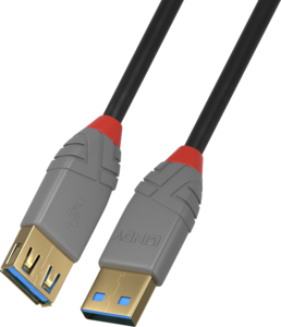 LINDY USB-A Extension 1m