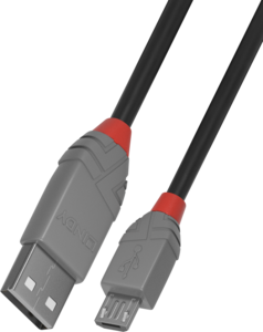 Cable USB 2.0 A/m-Micro B/m 1m