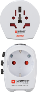 Hama Skross Welt+2xUSB Reiseadapter Set