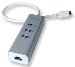 ARTICONA USB Hub 3.0 3-port USB-C + RJ45