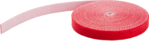 Rouleau serre-câble scratch 7620mm rouge