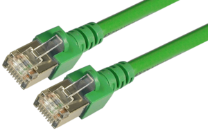 Patch Cable RJ45 SF/UTP Cat5e 5m Green