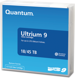 Bande Quantum LTO-9 Ultrium étiquetée