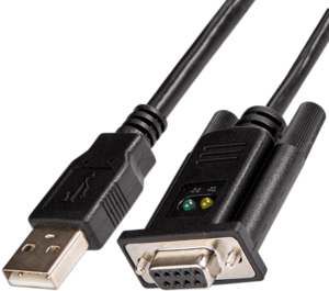 Adapter DB9gn (RS232)-USB Typ A wt 1,7 m
