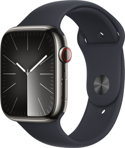 Apple Watch S9 9 LTE 45mm inox, graphite