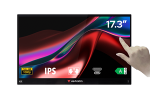 Verbatim PMT-17-4K tragbarer Touchscreen