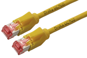 Kabel RJ45 S/FTP Cat6 2 m, żółty